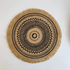 Round Boho Placemats - Vintage Farmhouse - Jute Cotton Hemp