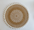 Round Boho Placemats - Vintage Farmhouse - Jute Cotton Hemp