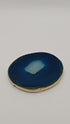 Buy Natural Stone Agate Coasters - Gold Plated Coaster Slice