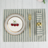 Japanese Cotton Napkins & Table Mats: Elegant Rectangle Placemats