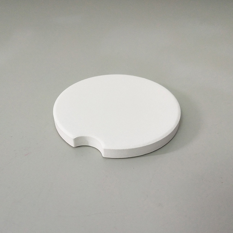 Ceramic Car Coasters White - Automotive Absorbent Coaster