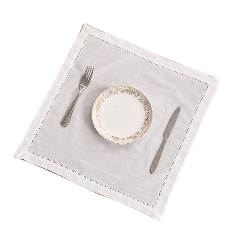 Premium White Cotton Linen Napkins & Placemats for Every Occasion