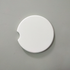 Ceramic Car Coasters White - Automotive Absorbent Coaster