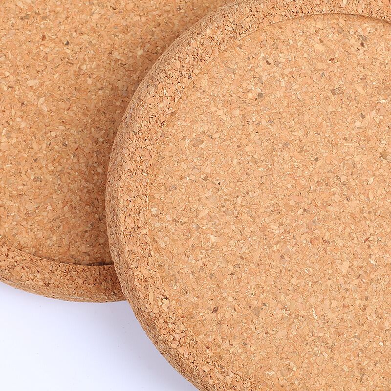 Cork Round coasters