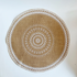 Round Boho Placemats - Vintage Farmhouse - Jute Cotton Hemp