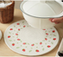 Large Cotton Round Placemats - Kitchen and Dining Table Mats