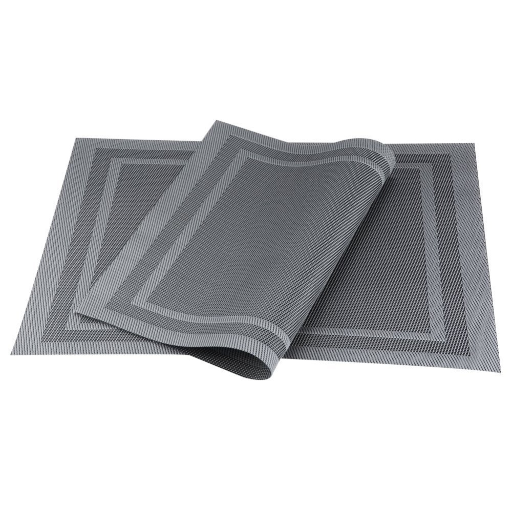 Premium Western Style PVC Placemats - Versatile Colors