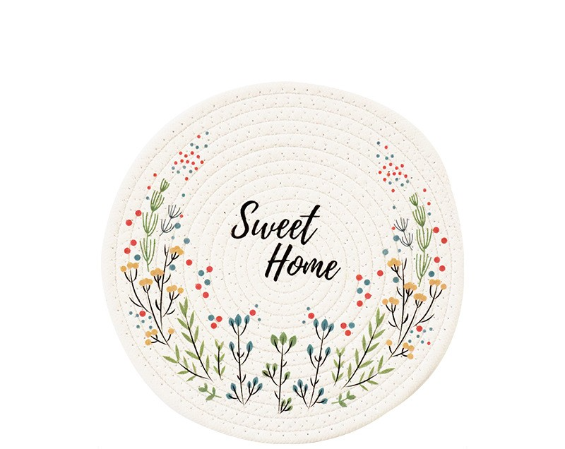 Stylish Large Cotton Round Placemats for Your Kitchen and Dining Needs