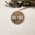 Set of 6 ACDC Wooden Coasters - Handmade Gift - Housewarming - Wood Kitchenware - Rock Band-2