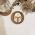 Set of 6 The Mandalorian Wooden Coasters - Handmade Gift - Housewarming - Wood Kitchenware-2