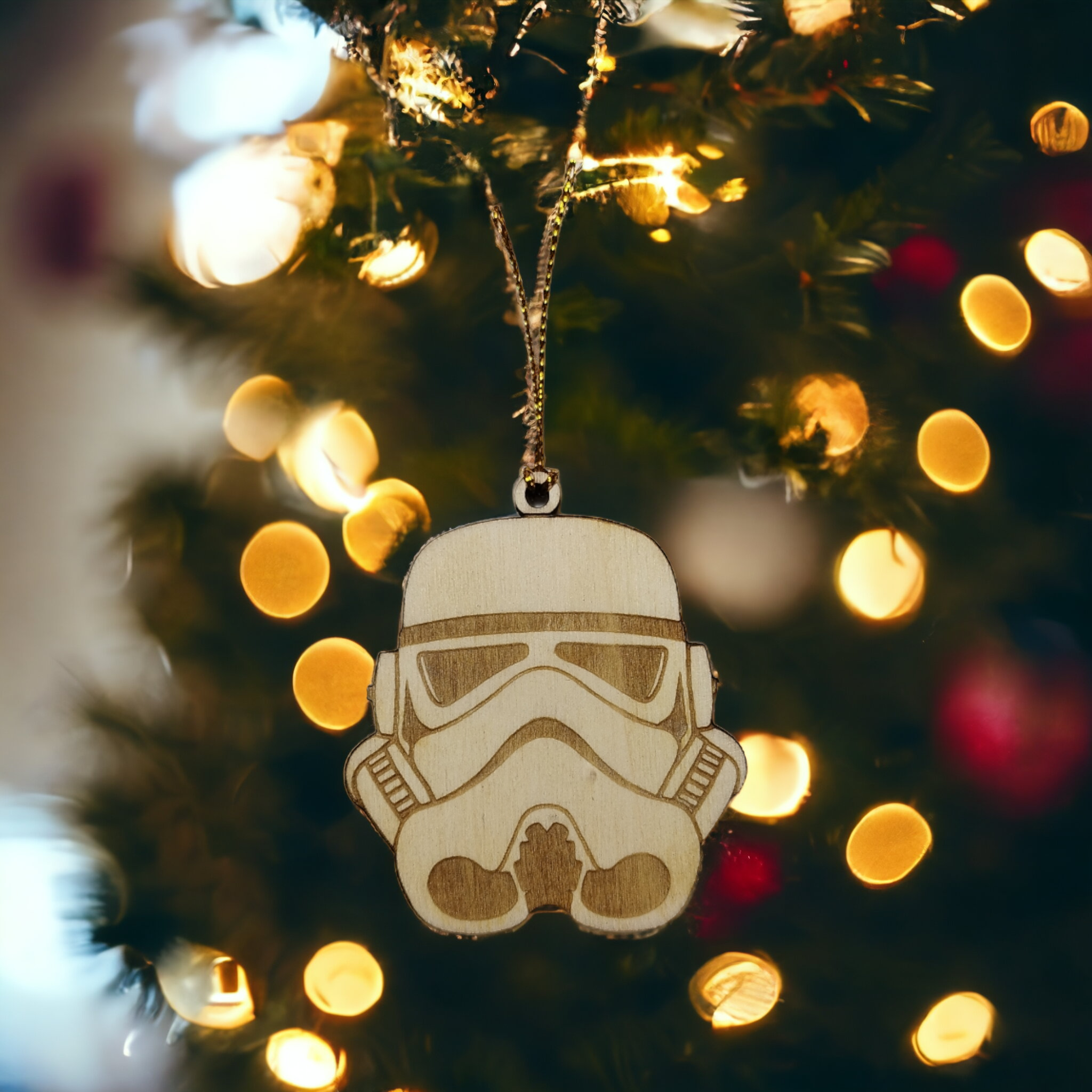 Set of 6 Star Wars Ornaments Wooden Coasters - Handmade Gift - Housewarming - Wood Kitchenware-4